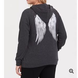 Wing back hoodie